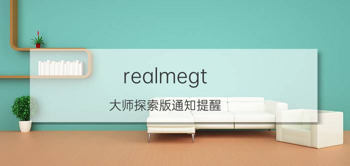 realmegt 大师探索版通知提醒 oppo真我GT大师版怎么设置信息闪光？